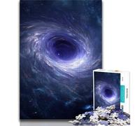 Puzzles pour Adolescents 1000 pièces Voie lactée Andromède, Difficile avec des pièces entièrement emboîtables de Formes aléatoires 38x26cm