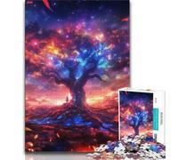 Puzzles pour Adolescents 1000 pièces Voie lactée Paysage Univers Puzzle pour Adolescents, Jeux Amusants Décoration Murale Cadeaux d'anniversaire et de Noël Uniques (Taille 75x50cm)