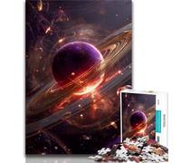 Puzzles pour Adolescents 1000 pièces Voie lactée Univers Galaxie, Aide Le Cerveau à exercer des Jouets addictifs pour cultiver la Patience Décoration Parfaite 38x26cm