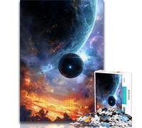 Puzzles pour Adolescents 1000 pièces Voie lactée Univers Galaxie, Jeux éducatifs, décoration d'intérieur, idéal comme Cadeau pour Toute la Famille (38x26cm)
