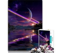 Puzzles pour Adolescents 1000 pièces Voie lactée Univers Galaxie, Jouet éducatif intellectuel décompressant, idéal comme Cadeau pour Toute la Famille 75x50cm