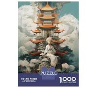Puzzles pour Adolescents 1000 Pièces White Haired Mytsic Puzzle pour Adultes Jouet Décoration Murale Défi Difficile Est Idéal comme Cadeau 38x26cm/1000pcs