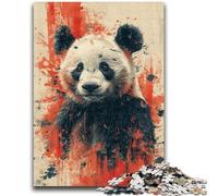 Puzzles pour Adolescents 1000 Puzzles Animaux Panda pour Les 14 Ans et Plus Jeux de Famille Jeu de Noël Cadeaux pour Femmes 50x75cm