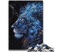 Puzzles pour Adolescents 1000 Puzzles Art Lions Difficile à compléter mais Amusant et Humoristique Décoration d'intérieur Unique et Cadeaux 26x38cm