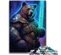 Puzzles pour Adolescents 1000 Puzzles Astral Bear Warriors Jouet Jeu intellectuel pour la décoration de la Maison pour Les 14 Ans et Plus 26x38cm