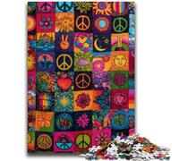 Puzzles pour Adolescents 1000 Puzzles Choses psychédéliques Difficile Cadeaux pour Les Amis et la Famille Convient pour Et 14 26x38cm