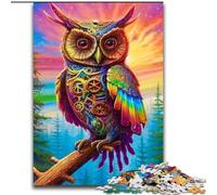 Puzzles pour Adolescents 1000 Puzzles Dream Owl, Difficile à compléter mais Amusant et Humoristique, Cadeau d'anniversaire, Cadeaux, Art Mural 38x26cm