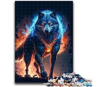 Puzzles pour Adolescents 1000 Puzzles Galactic Art Wolf Difficile à compléter mais Amusant et Humoristique Anniversaire Unique et Cadeaux 50x75cm