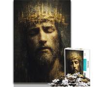 Puzzles pour Adolescents 1000 Puzzles Jésus, Difficiles à compléter mais Amusants et Humoristiques, Cadeaux d'anniversaire et Cadeaux Uniques (75x50cm)