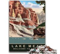 Puzzles pour Adolescents 1000 Puzzles Lake Mead Entraînez Votre Cerveau et Vos Mains Interaction Parent-Enfant pour Les 14 Ans et Plus (Taille 50x70cm)