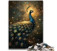 Puzzles pour Adolescents 1000 Puzzles Paon pour Les 14 Ans et Plus Jeux de Famille Jeu de Noël Cadeaux pour Femmes 50x75cm