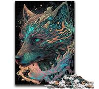 Puzzles pour Adolescents 1000 Puzzles Personnages de Contes de fées de Loups Aidez Le Cerveau à exercer Jouets addictifs pour cultiver la Patience Décoration Murale 50x75cm