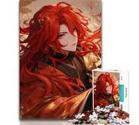 Puzzles pour Adolescents 1000 Puzzles pour Adultes Anime Boy Anti-Stress Staycation Kill Time Interaction Parent-Enfant 38x26cm