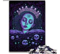 Puzzles pour Adolescents 1000 Puzzles Princesse endormie, entraînez Votre Cerveau et Vos Mains Cadeaux d'anniversaire et Cadeaux Uniques pour Les 14 Ans et Plus (Taille 26x38cm)