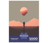 Puzzles pour Adolescents 1000 Romantic Valentines Day 3 Puzzle Jeux Amusants Décoration Parfaite Offre Cadeau pour Toute La Famille 38x26cm/1000pcs