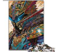 Puzzles pour Adolescents 1000 Samouraïs, Jeu Familial Anti-Stress, défi Difficile, renforce l'amour Entre Couples (Taille 26x38cm)