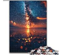 Puzzles pour Adolescents 1000 scènes de Plage Nocturnes, Jeu intellectuel pour développer l'amour Entre Couples à partir de 14 Ans (Taille 26x38cm)