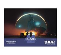 Puzzles pour Adolescents 1000 Space Shuttle Launch-4 Puzzles pour Adultes, Jouets À Monter Soi-même, Cadeau d'anniversaire Idéal pour Toute La Famille 52x38cm/1000pcs