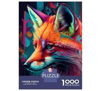 Puzzles pour Adolescents 1000 The Clever Fox Puzzles pour Adultes Jeu Manuel D'assemblage De Motifs Offre Spéciale pour Toute La Famille 38x26cm/1000pcs