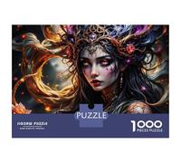 Puzzles pour Adolescents 1000 The Elf Queen Puzzles pour Adultes Jeu Manuel Anti-Stress Stimule Le Cerveau 38x26cm/1000pcs