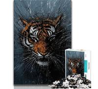 Puzzles pour Adolescents 1000 Tigres, Jouets éducatifs et éducatifs, Jeux en Famille, Cadeaux Secret Santa pour Les Enfants de 14 Ans et Plus 38x26cm