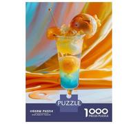 Puzzles pour Adolescents 1000 Tropical Fruit Sorbet Cocktail Casse-têtes pour Adultes - Idée Cadeau Parfaite pour Toute La Famille 70x50cm/1000pcs