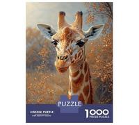 Puzzles pour Adolescents 1000 Unicorn on Floating Island with Red Moon Puzzle Adulte Casse-tête Jeu De Vitesse Manuelle pour Anniversaire, Noël 38x26cm/1000pcs