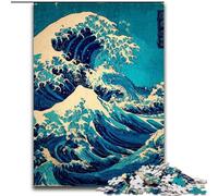 Puzzles pour Adolescents 1000 Vagues japonaises, à partir de 14 Ans, adaptés aux Couples, activités Amusantes à la Maison, Cadeaux d'anniversaire, Cadeaux de Voyage (Taille 50x75cm)