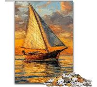 Puzzles pour Adolescents 1000 voiliers africains, Jouet éducatif et décompressant, Cadeau d'anniversaire, décoration Murale (Taille 50x75cm)