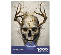 Puzzles pour Adolescents 1000 Wendigo Mythology Poster Puzzle Adulte Jeu Familial Amusant Et Humoristique pour Anniversaire, Noël 70x50cm/1000pcs