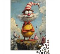 Puzzles pour Adolescents 1000 Whimsical Fantasy Creature Artwork Puzzles pour Adultes, Jouets À Monter Soi-même, Cadeau d'anniversaire Idéal pour Toute La Famille 38x26cm/1000pcs