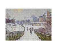 Puzzles pour Adolescents 1000pcs(38x26cm) Boulevard Argenteuil 1875 Puzzles pour Adultes, Jouets À Monter Soi-même, Décoration Et d'anniversaire 1000pcs(38x26cm)