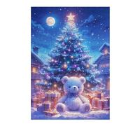 Puzzles pour Adolescents 1000pcs(38x26cm) Christmas Night Wonderland-1 Puzzle Familial, Jeu, Décoration Murale, Cadeaux Uniques d'anniversaire Et De Noël 1000pcs(38x26cm)