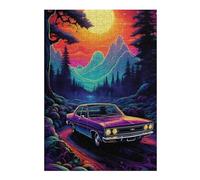 Puzzles pour Adolescents 1000pcs(38x26cm) Forest Drive-3 Jeu De Puzzle Casse-tête, Jeu Stimulant pour Passer Le Temps À La Maison, Cadeaux 1000pcs(38x26cm)