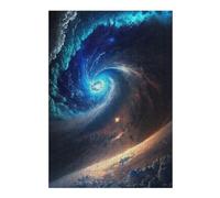 Puzzles pour Adolescents 1000pcs(38x26cm) Galactic Spiral Nebula Puzzles pour Adultes Jeux De Société Cadeau d'anniversaire pour Les Gamers 1000pcs(38x26cm)