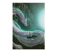 Puzzles pour Adolescents 1000pcs(38x26cm) Puzzles The Silent Dragons Plea Puzzle pour Adultes Jeu Manuel Vacances À La Maison Tuer Le Temps Faire Travailler Le Cerveau 1000pcs(38x26cm)