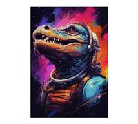 Puzzles pour Adolescents 1000pcs(38x26cm) Space Dinosaur Adventure -1 Puzzle, Jouet, Décoration Murale, Loisirs À La Maison, Cadeaux d'anniversaire Et De Noël Uniques 1000pcs(38x26cm)