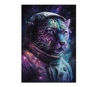 Puzzles pour Adolescents 1000pcs(38x26cm) Space Leopard Astronaut Suit Puzzles pour Adultes Jeux Relaxants Cadeau d'anniversaire Cadeaux d'anniversaire Et Cadeaux Uniques 1000pcs(38x26cm)