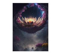 Puzzles pour Adolescents 1000pcs(52x38cm) Enchanted Lotus Garden Puzzle Familial, Jeu, Décoration Murale, Cadeaux Uniques d'anniversaire Et De Noël 1000pcs(52x38cm)