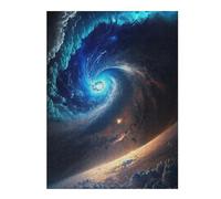 Puzzles pour Adolescents 1000pcs(52x38cm) Galactic Spiral Nebula Puzzles pour Adultes Jeux De Société Cadeau d'anniversaire pour Les Gamers 1000pcs(52x38cm)