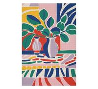 Puzzles pour Adolescents 1000pcs(75x50cm) Abstract Floral Still Life Puzzles pour Adultes, Jouets À Monter Soi-même, Décoration Et d'anniversaire 1000pcs(75x50cm)