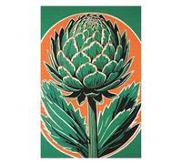 Puzzles pour Adolescents 1000pcs(75x50cm) Artichoke Retro Art Print Puzzles pour Adultes, Jouets À Monter Soi-même, Décoration Et d'anniversaire 1000pcs(75x50cm)