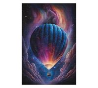 Puzzles pour Adolescents 1000pcs(75x50cm) Cosmic Hot Air Balloon Ride Puzzles pour Adultes Jeux Relaxants Décoration Murale Cadeaux pour Les Amis Et La Famille 1000pcs(75x50cm)