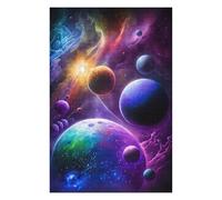 Puzzles pour Adolescents 1000pcs(75x50cm) Cosmic Planets in Space-2 Puzzles pour Adultes Jeux Relaxants Cadeau d'anniversaire Cadeaux d'anniversaire Et Cadeaux Uniques 1000pcs(75x50cm)