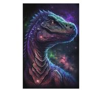 Puzzles pour Adolescents 1000pcs(75x50cm) Galactic Dinosaur Art Print-11 Puzzles pour Adultes Jeux De Famille Difficulté Difficile Cadeaux d'anniversaire Et Cadeaux Uniques 1000pcs(75x50cm)