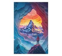 Puzzles pour Adolescents 1000pcs(75x50cm) Mountain Majesty from Within Puzzles pour Adultes, Jeux Relaxants, Course De Vitesse Manuelle, Cadeau d'anniversaire, Cadeaux, 1000pcs(75x50cm)