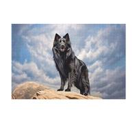 Puzzles pour Adolescents 1000pcs(75x50cm) Old German Shepherd Dog Puzzles pour Adultes, Jouets À Monter Soi-même, Décoration Et d'anniversaire 1000pcs(75x50cm)