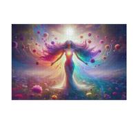Puzzles pour Adolescents 1000pcs(75x50cm) Puzzles Open Heart to Bloom Puzzle pour Adultes Jeu Manuel Vacances À La Maison Tuer Le Temps Faire Travailler Le Cerveau 1000pcs(75x50cm)