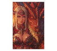 Puzzles pour Adolescents 1000pcs(75x50cm) Puzzles pour Adultes Dragon Armor Fantasy Artwork-5 Jeux De Détente Cadeau d'anniversaire Cadeaux d'anniversaire Uniques 1000pcs(75x50cm)