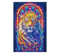 Puzzles pour Adolescents 1000pcs(75x50cm) Puzzles Regal Tiger Puzzle pour Adultes Jeu Manuel Vacances À La Maison Tuer Le Temps Faire Travailler Le Cerveau 1000pcs(75x50cm)
